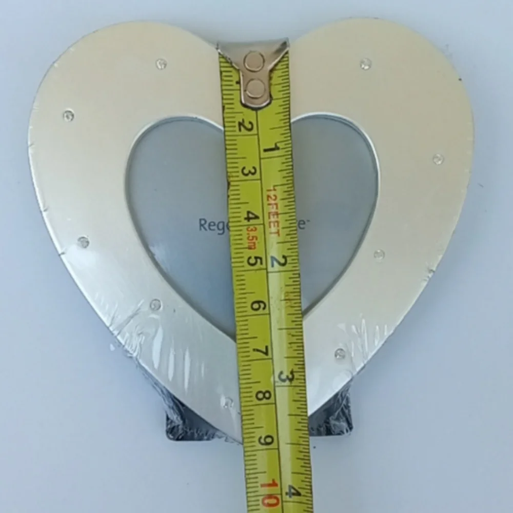 Vintage Sealed Heart Shaped Picture Frame
